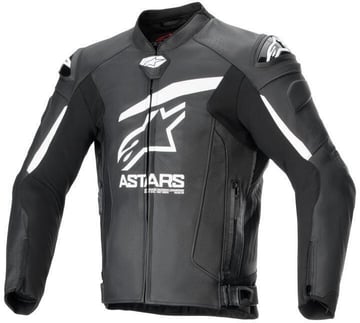 Alpinestars Gp Plus R V4 Airflow Leather Jacket Black White 12