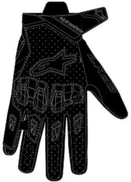 Alpinestars Sp X 7 Gloves Black Black 1100