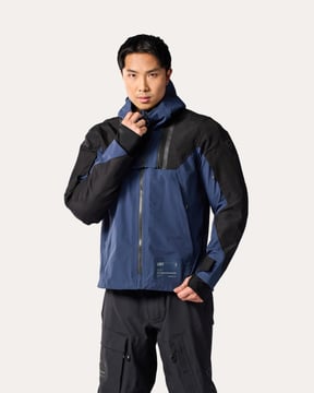 REV'IT Component 3 H2O Jacket Black/Dark Blue