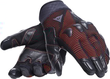 Dainese Unruly Ergo-Tek Gloves Black/Fluo-Red 628