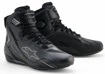 Alpinestars Faster-4 Drystar Shoes Black Cool Gray 105