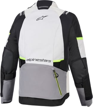 Alpinestars Stella Andes V4 Drystar Jacket Ice Gray Dark Gray Bk Yllw Fl 9282