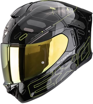 Scorpion EXO-530 AIR Fond Black/Neon Yellow