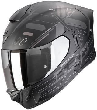 Scorpion EXO-530 AIR Fond Matt Black/Silver