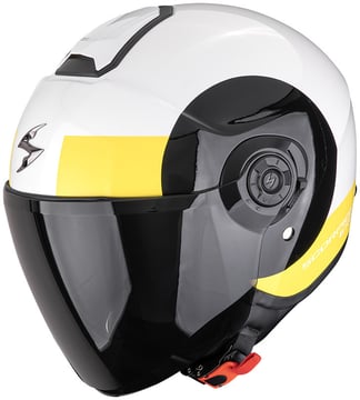 Scorpion EXO-CITY II Sheer White/Black/Yellow