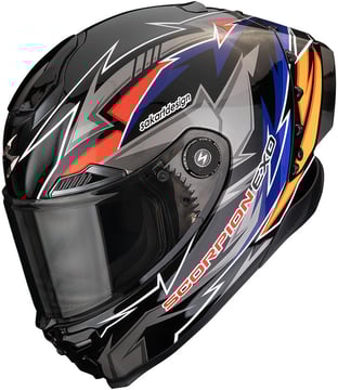 Scorpion EXO-RACE AIR Move On Black/Blue/Orange