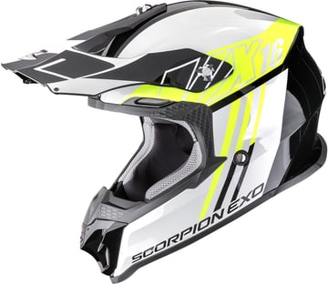 Scorpion VX-16 EVO AIR Lignes Black/Neon Yellow