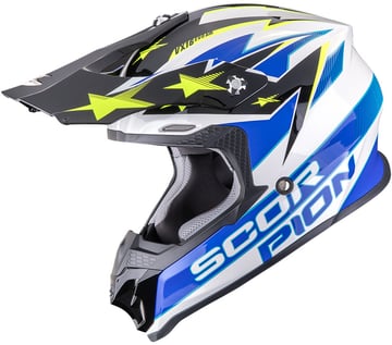 Scorpion VX-16 EVO AIR Patriot White/Blue/Yellow