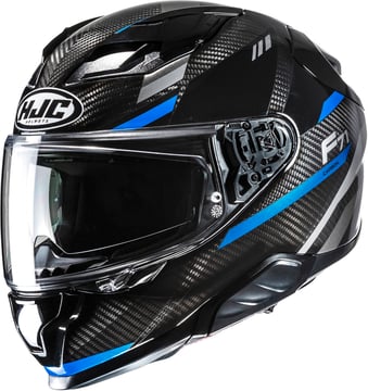 HJC F71 Carbon Esira Black/Blue 185
