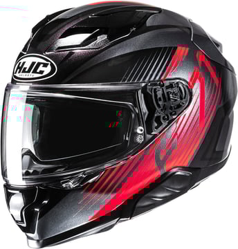 HJC F71 Catos Black/Red 138