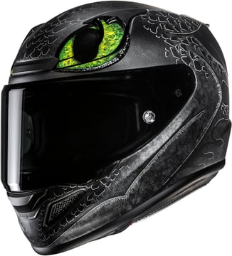 HJC RPHA-12 Toothless 2 Grey/Green 814