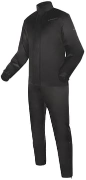 Rebelhorn Rain Two-Piece Waterproof Suit Black