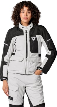 REV'IT Convergent H2O Ladies Jacket Silver/Black