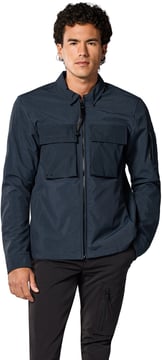 REV'IT Yaletown Overshirt Dark Blue
