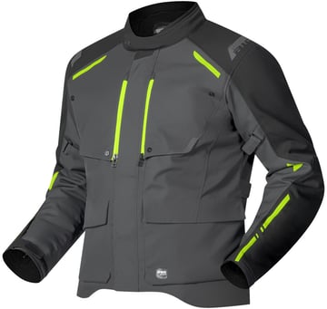 Richa Taurus Jacket Black/Yellow Fluo