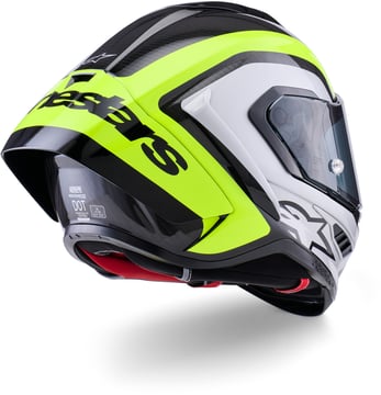 Alpinestars Supertech R10 Arius Black Silver Yellow Fluo Glossy