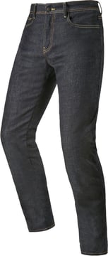 Alpinestars Cult-8 Stretch Denim Motorjeans Rinse Blue