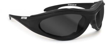 Bertoni Antifog AF125C Rubber Black/Smoke 
