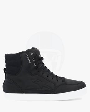 Alpinestars J-6 Waterproof Shoes Black/White 12