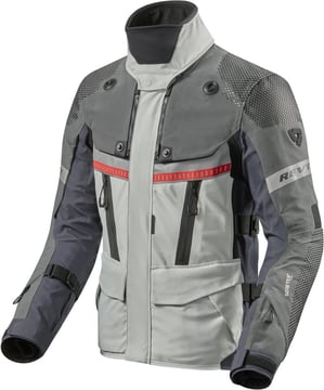 REV'IT Dominator 3 GTX Jacket Silver/Blue