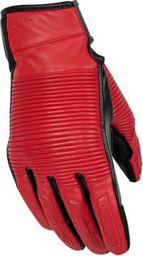 Rusty Stitches Stella Ladies Gloves Wine Red/Black