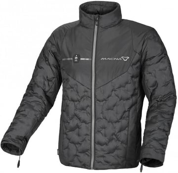 Macna Ascent Heated Jacket Black