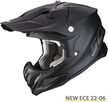Scorpion VX-22 AIR Solid Matt Black