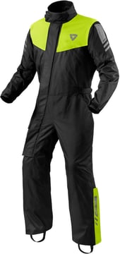 REV'IT Pacific 4 H2O Rainsuit Black/Neon Yellow