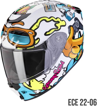 Scorpion EXO-JNR Fun White/Blue