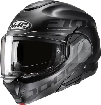 HJC F100 Hetal Grey/Black 808