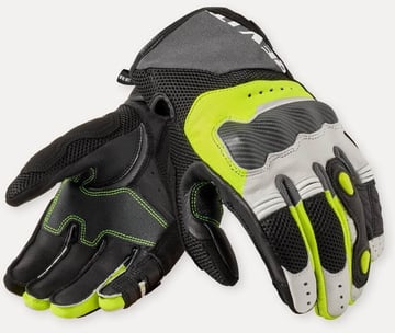 REV'IT Blaze Gloves Light Grey/Neon Yellow