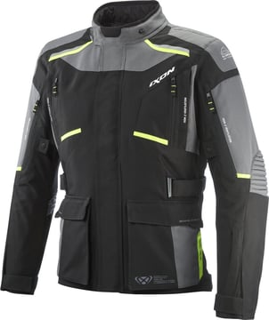 Ixon Midgard Parka Black/Grey/Bright Yellow 1086