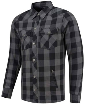 Rusty Stitches Neil-25 Jacket Grey-Black