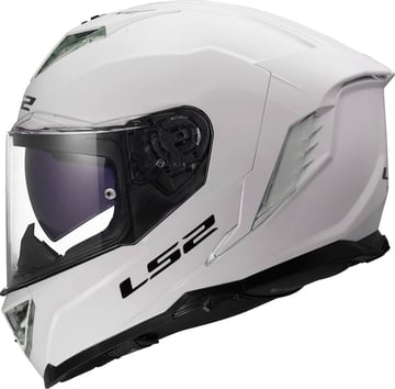 LS2 FF818 Storm III Solid Gloss White