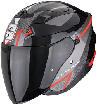 Scorpion EXO-230 Loop Metal Black/Red