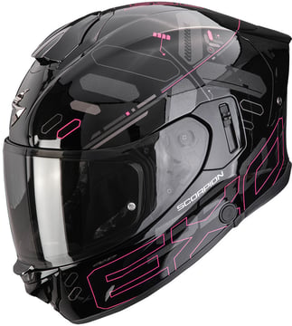 Scorpion EXO-530 AIR Fond Black/Pink