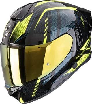 Scorpion EXO-530 AIR Theras Black/Neon Yellow