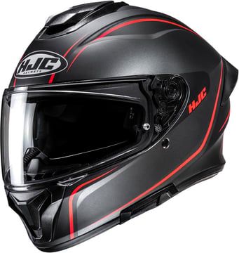 HJC C71 Quez Black/Red 130