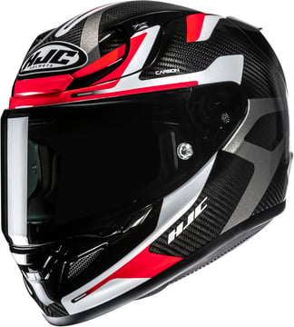 HJC RPHA-12 Carbon Xentra Black/Red 123