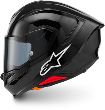 Alpinestars S-R7 Solid Black Glossy