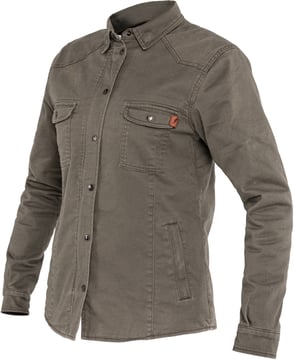 John Doe Motoshirt Women Jacket Olive