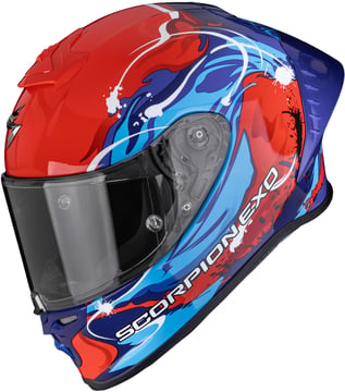 Scorpion EXO-R1 EVO II AIR Thrust Red/Blue