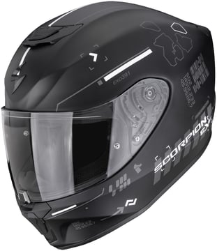 Scorpion EXO-391 Iron Matt Black/Silver