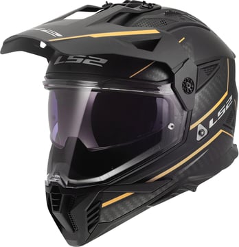 LS2 MX702 Pioneer II Atron Black Orange