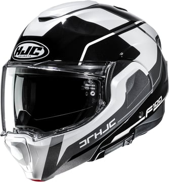 HJC F100 Astra Black/White 128