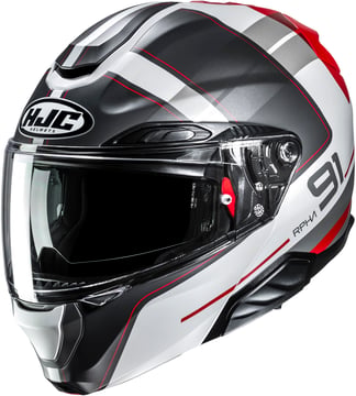 HJC RPHA-91 Riu White/Red 123