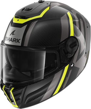 Shark Spartan RS Carbon Shawn Yellow Anthracite DYA