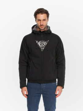 Dainese Bovisa Safety Hoodie Black/White 622