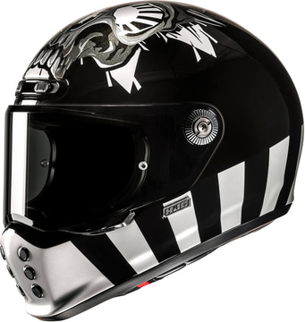 HJC V10 Crania Black/White 120