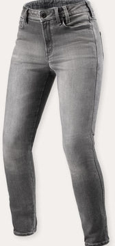 REV'IT Shelby 3 Skinny Ladies Jeans Medium Grey Used
